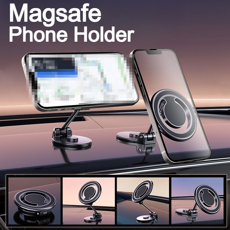 New Car Magnetic Mobile Phone Holder Car Trend General Navigation Bracket Driving Recorder Car Clip_voghion.com