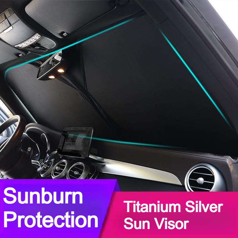 Suitable For Toyota Special Car, Sunshade, Front Windshield, Curtain, Automatic Telescopic, Sunscreen And Heat Insulation Products_voghion.com