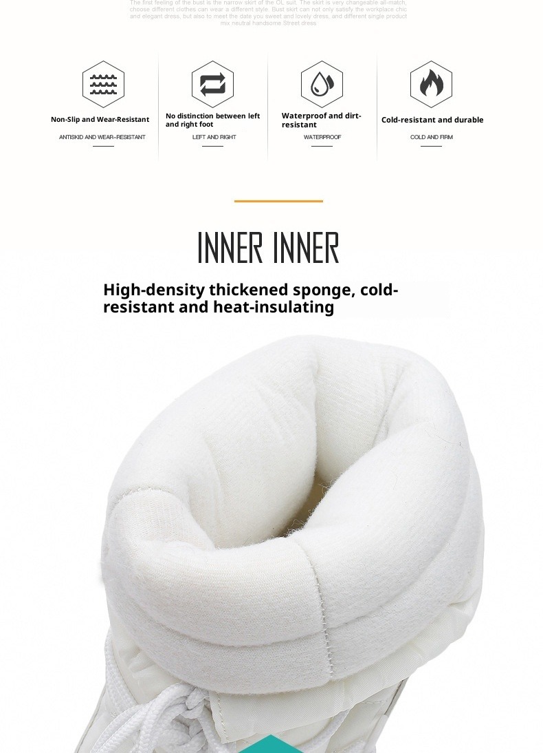 NOKOMETA 2025 Winter European And American Fashion Space Boots Hairy Moon Shoes Snow Boots Women's Velvet Women_voghion.com