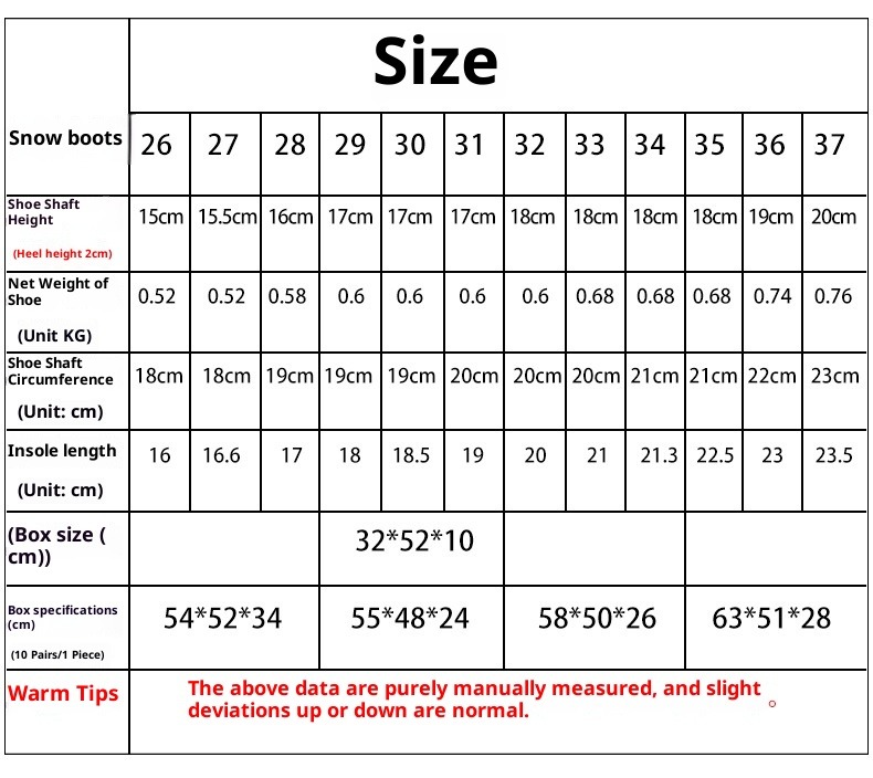 NOKOMETA Children's Parent-child Snow Boots Men's And Women's Winter Medium Tube Wool Thickened Warm Large Size Cotton Shoes Winter Boots Waterproof_voghion.com