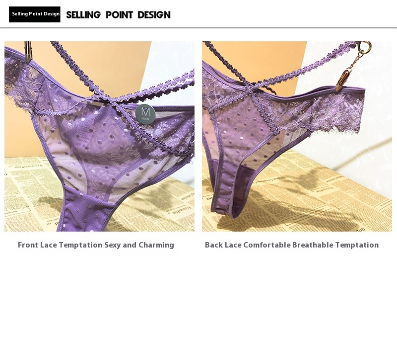 KSS SECRET Seductive Lift Lace Thong 4-Pack: Slip invisibili con incrocio sulla schiena per una silhouette perfetta_voghion.com