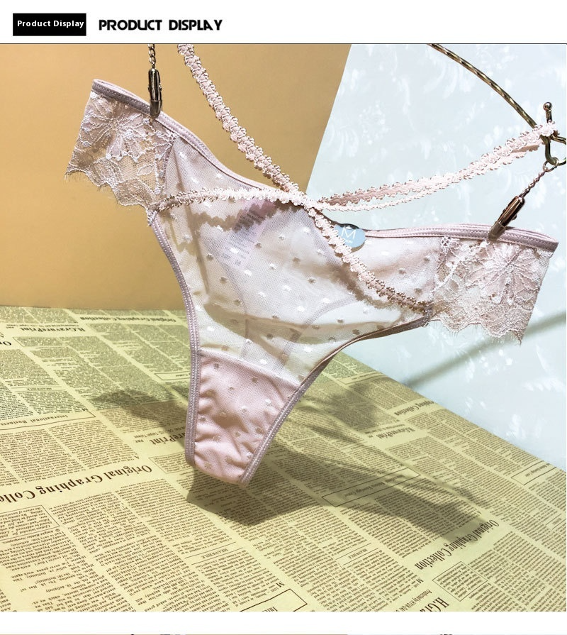KSS SECRET Seductive Lift Lace Thong 4-Pack: Slip invisibili con incrocio sulla schiena per una silhouette perfetta_voghion.com