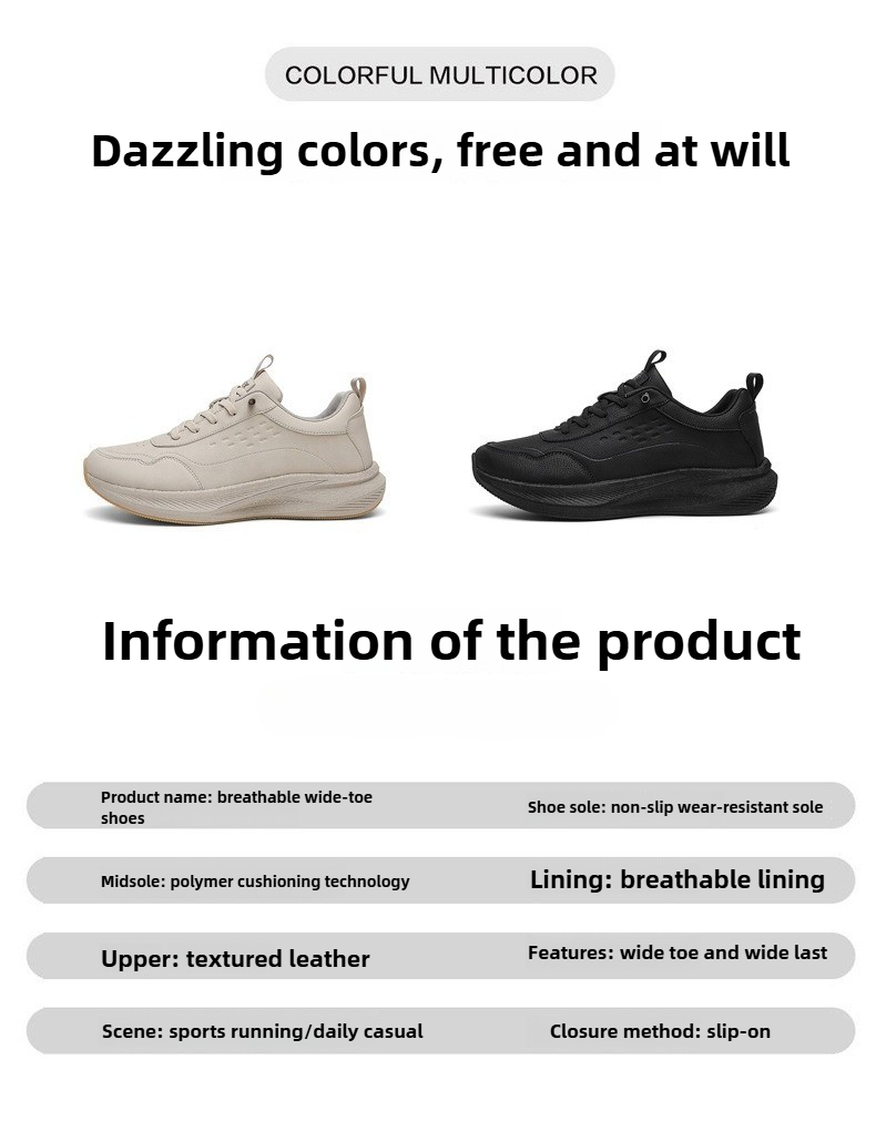 Chaussures de sport pour hommes, automne 2025, chaussures de randonnée antidérapantes à tête large, chaussures de sport et de loisirs, chaussures pour hommes, chaussures grande taille_voghion.com