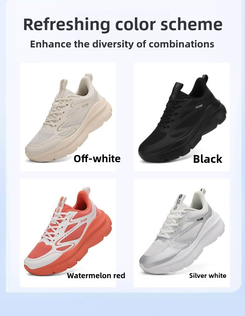 2025 Autumn New Sports And Leisure Shoes, Trendy Shoes Women's Shoes, Light And Breathable Sports Shoes, Fashionable Cushioning Running Shoes_voghion.com