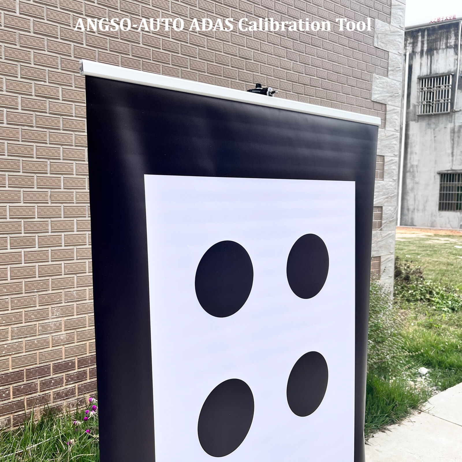 ADAS Calibration Target LWC Lane Watch Pattern Board with Stand