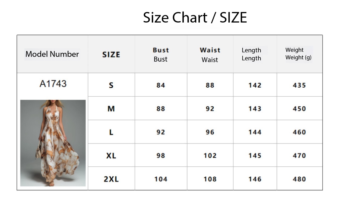New Women's Printed Casual Neck Sleeveless V-Neck Dress Women_ecoleips.com