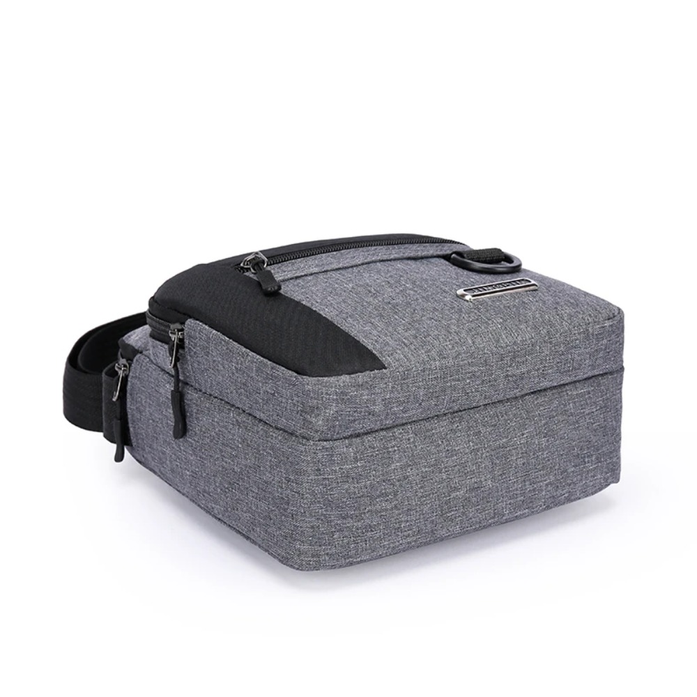 Large Capacity Men's Bag Single Shoulder Bag Waterproof And Wear-resistant Backpack Multiple Pockets For Business Business_voghion.com