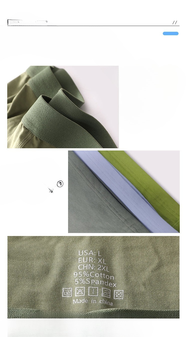 5TIAOMingardi da uomo in puro cotone batteriostatici e traspiranti, pantaloncini larghi_voghion.com