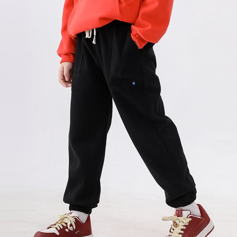 Casual Joggers For Boys And Girls Kids Loose Winter Sportswear_voghion.com