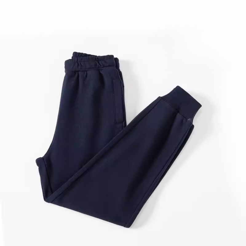 Pantaloni della tuta in cotone sano per bambini, primavera e autunno, pantaloni casual, per bambini di taglia media e grande_voghion.com