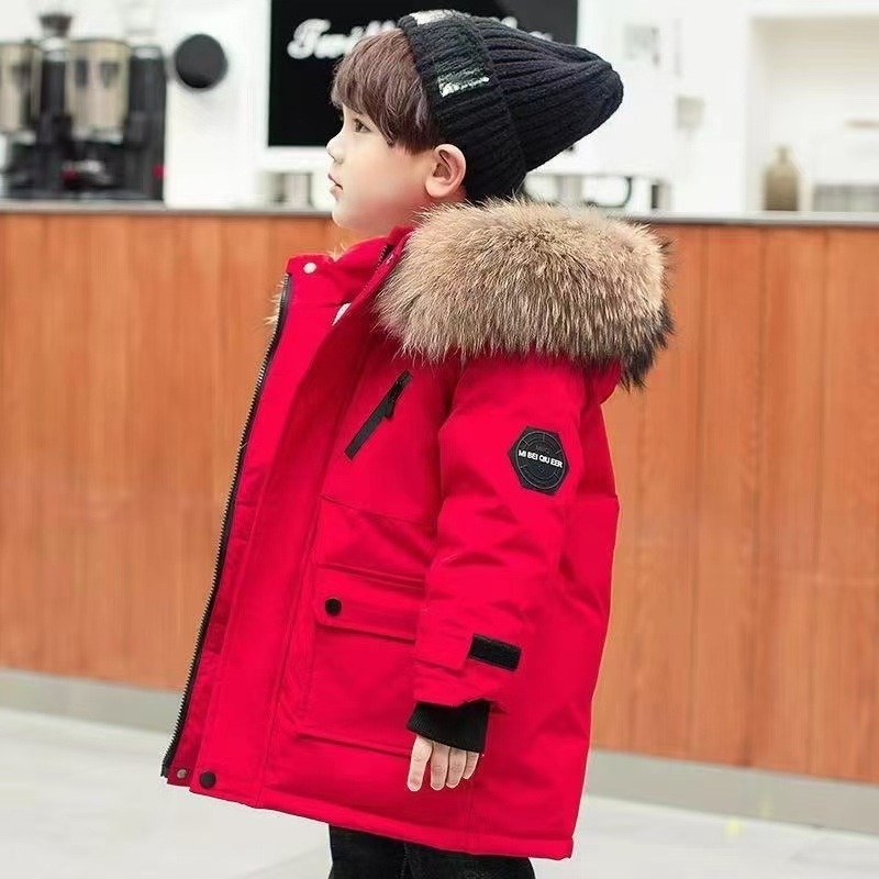 Kinder Winter Steppjacke Dick Gefüttert Für Jungen Und Mädchen_voghion.com