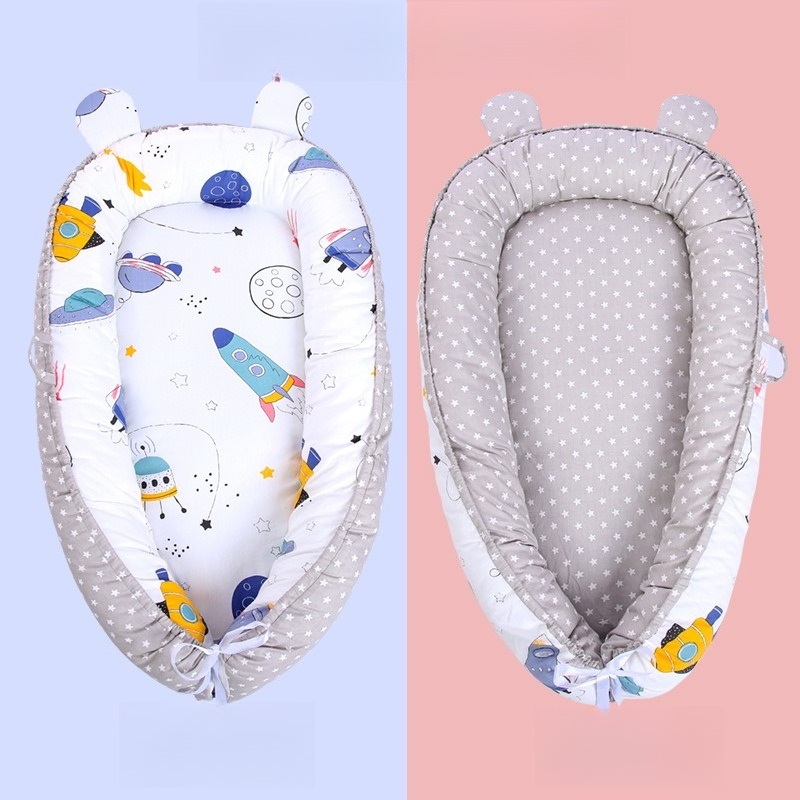 Letto bionico per neonati, letto uterino di sicurezza, nido per neonati, letto anti-salto per neonati, letto centrale, artefatto per il sonno autunnale e invernale_voghion.com