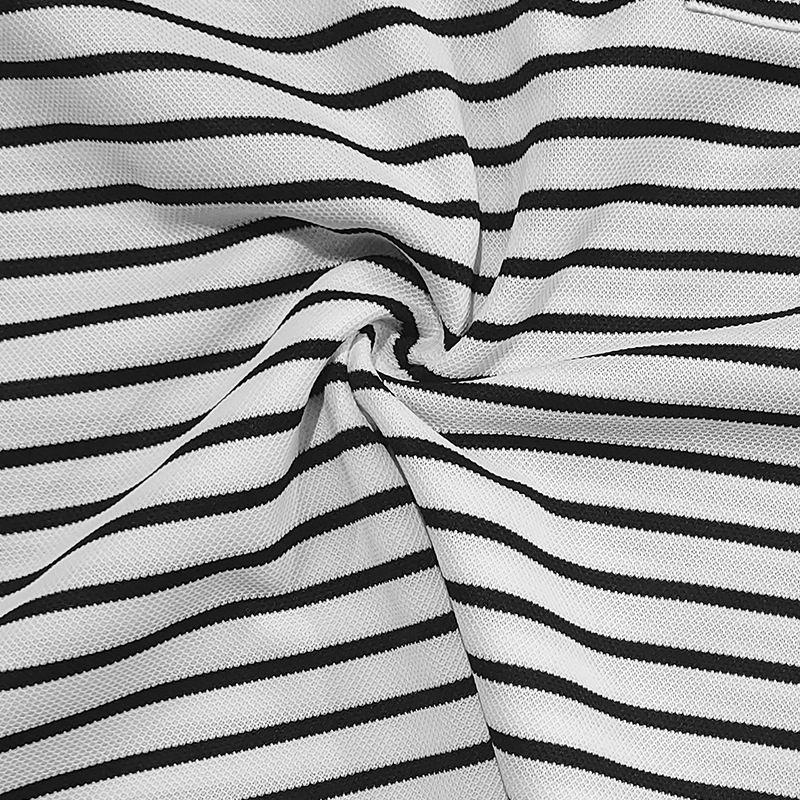 new Cross-border European American Men's Autumn And Winter Versatile Long-sleeve Shirt Casual Horizontal Striped_viptrois.com