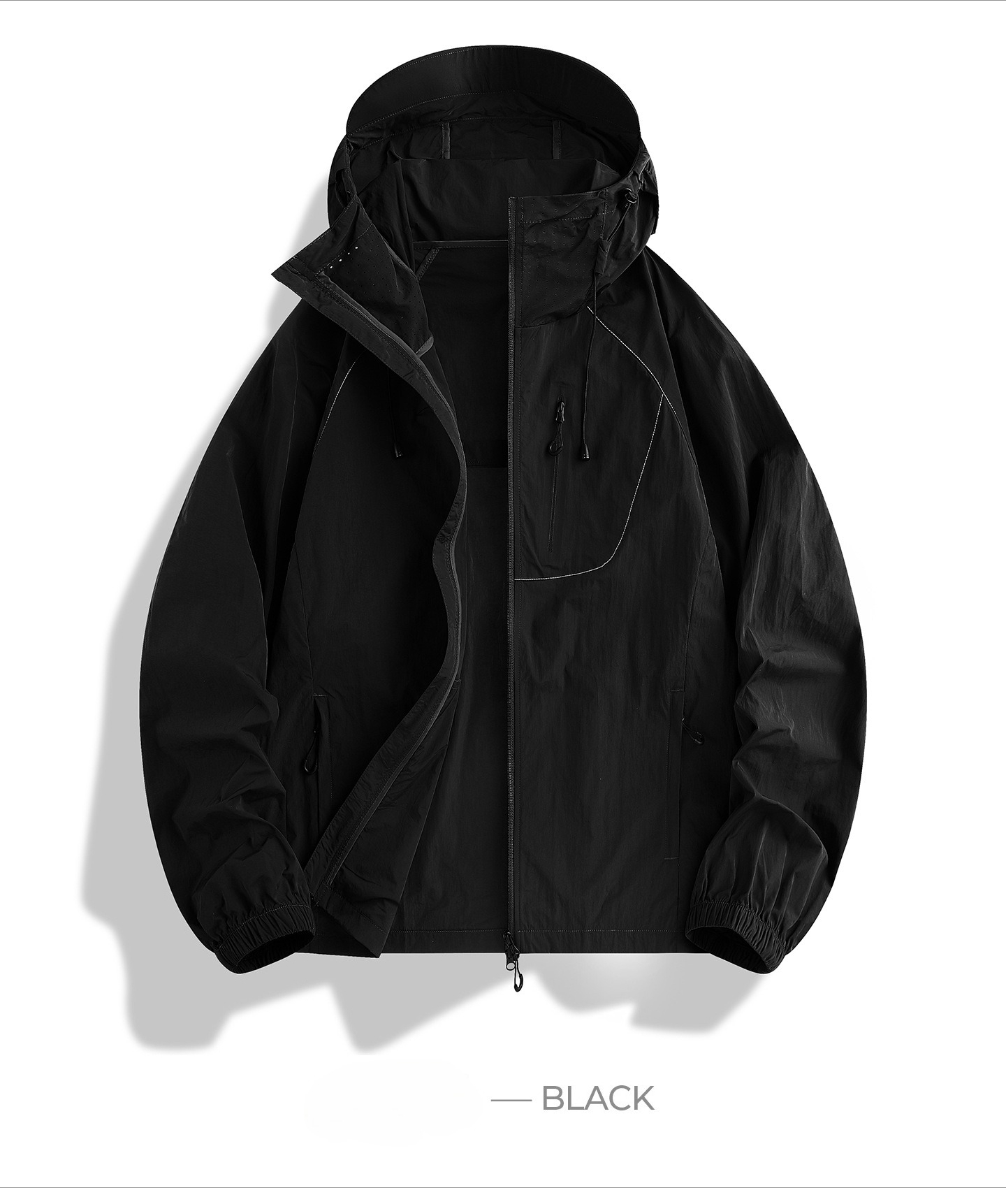 Men's Uv-protection Sunscreen Jacket Quick-dry Breathable Hoody_voghion.com