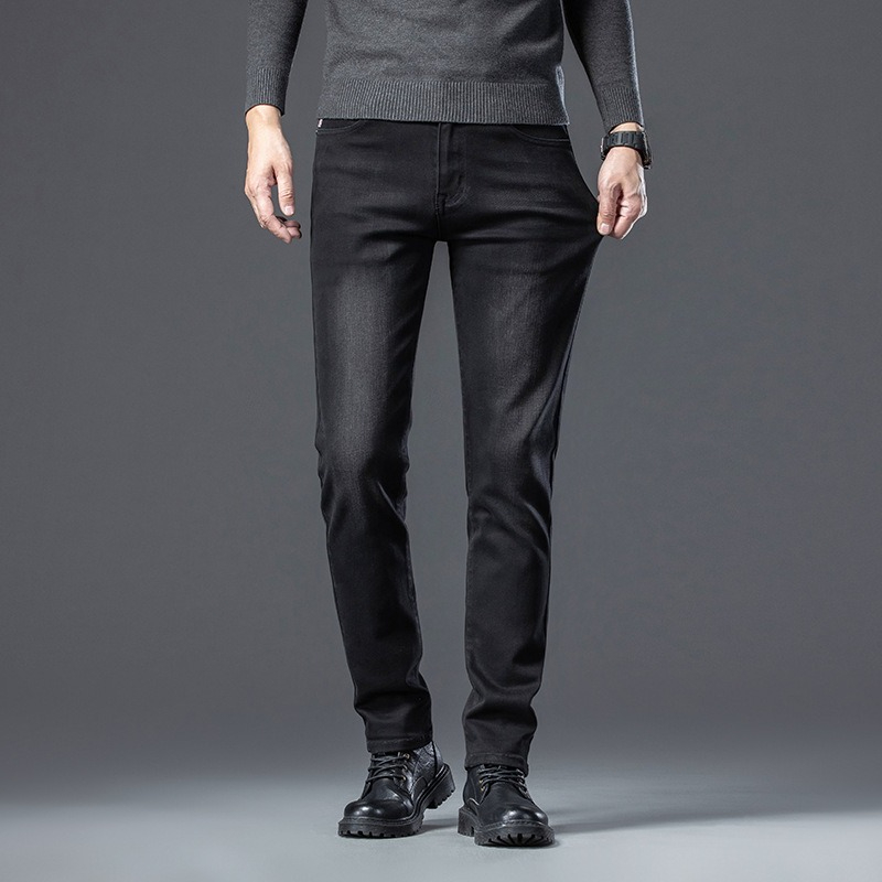 2025 Spring And Autumn New High-end Jeans Casual Pants_mkmklike.com