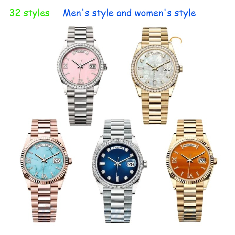 Orologio Uomo Automatico In Acciaio Inossidabile Con Diamanti_voghion.com