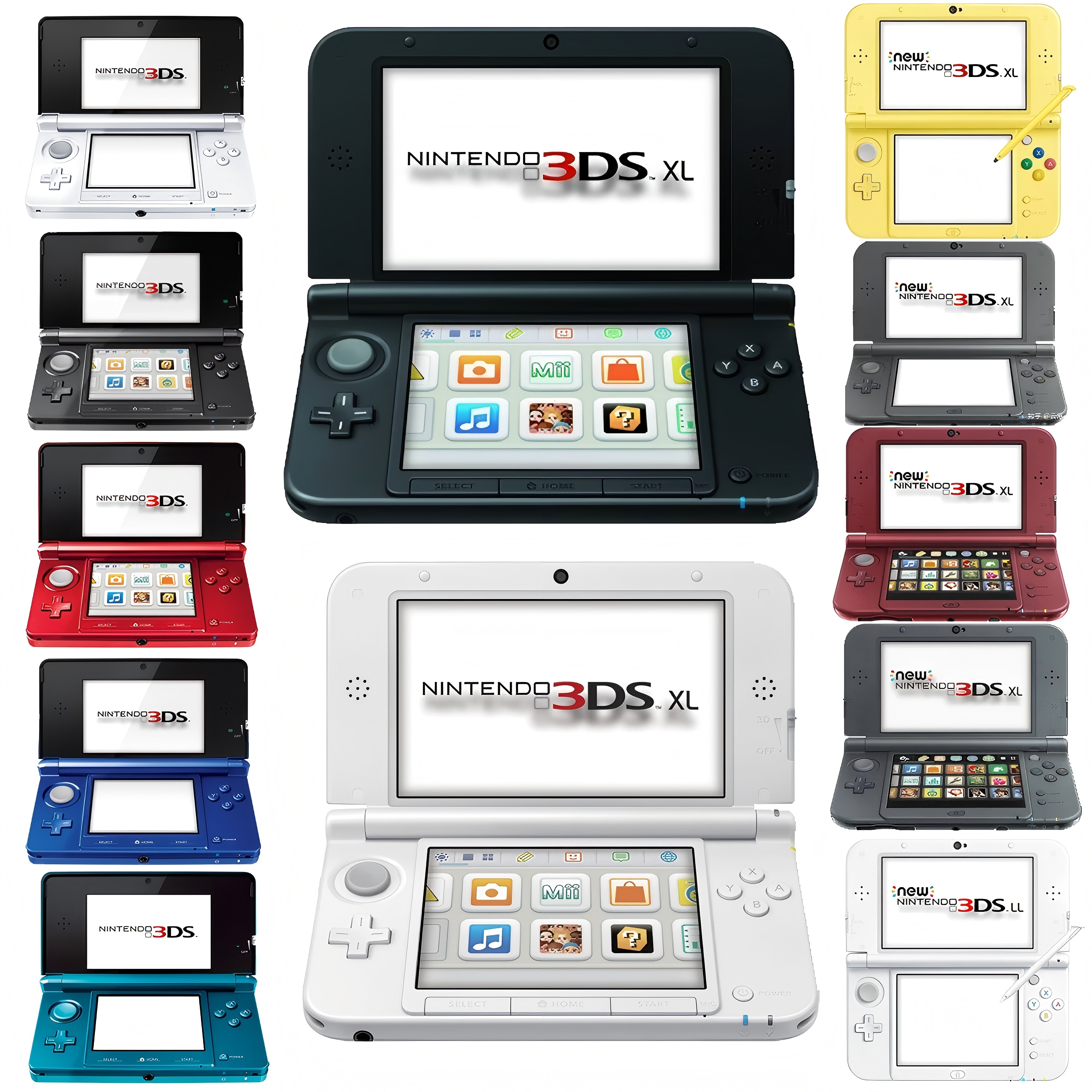Nintendo 3DS /3DS XL LL / NEW 3DS XL LL Charger 32GB SD Card