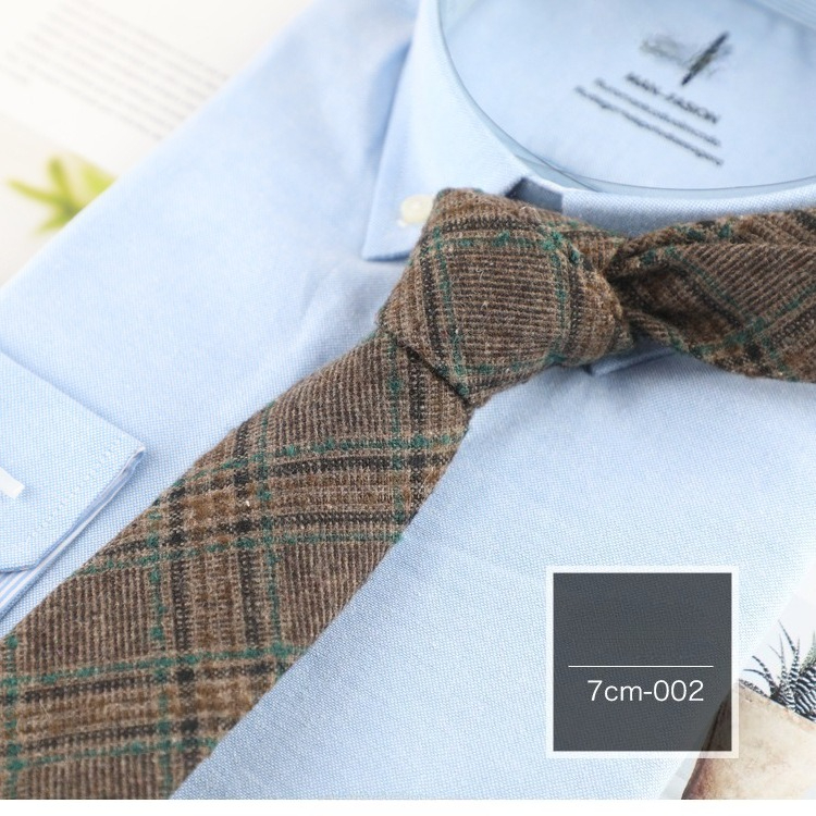 Cravată bărbătească din lână pentru business și ocazii formale_voghion.com