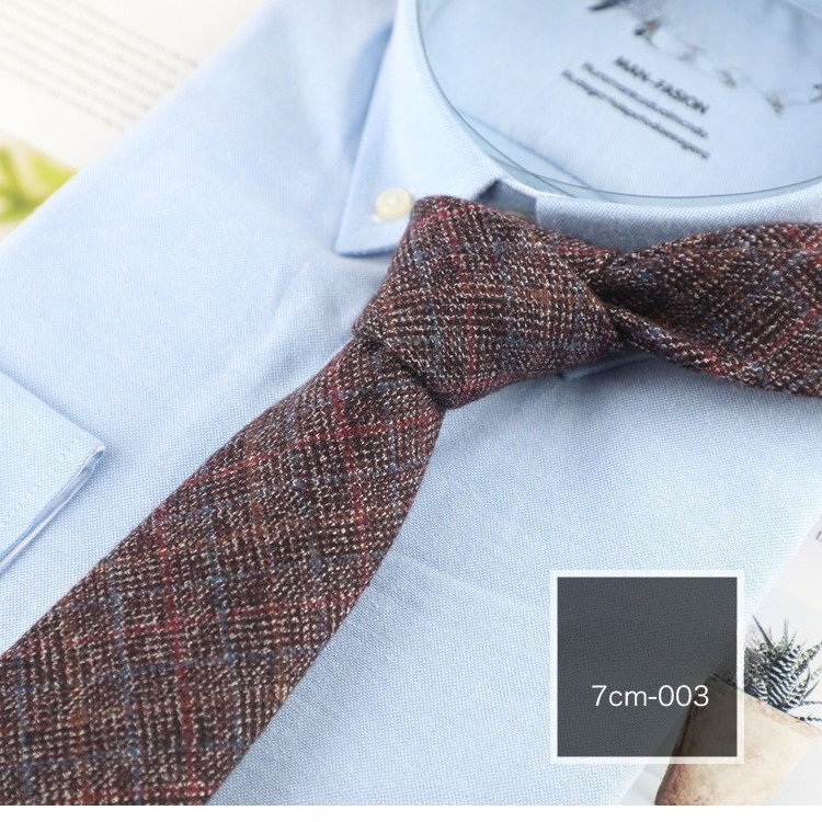 Cravată bărbătească din lână pentru business și ocazii formale_voghion.com