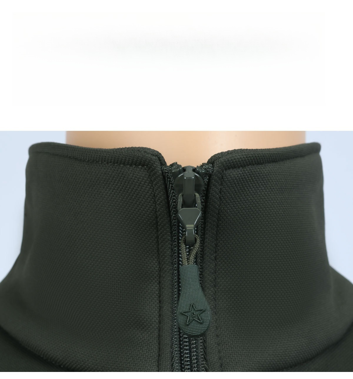 Men's Long Sleeve Fitness Set Olive Green Spring Autumn Sportswear_voghion.com