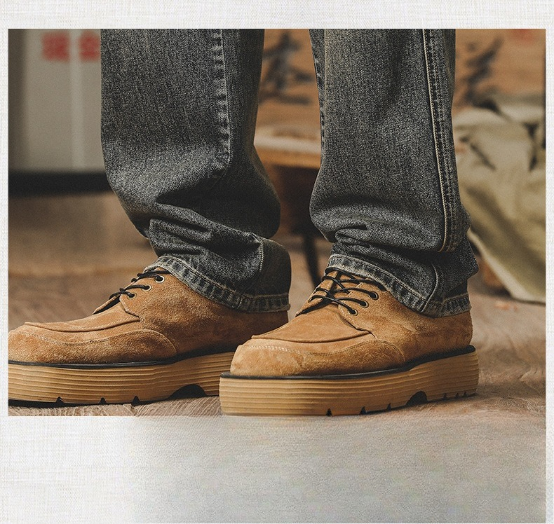American Classic Retro Jeans Men's Loose Straight Tube Yellow Mud Dyed Old Pants Men's Spring And Autumn Models_viptrois.com