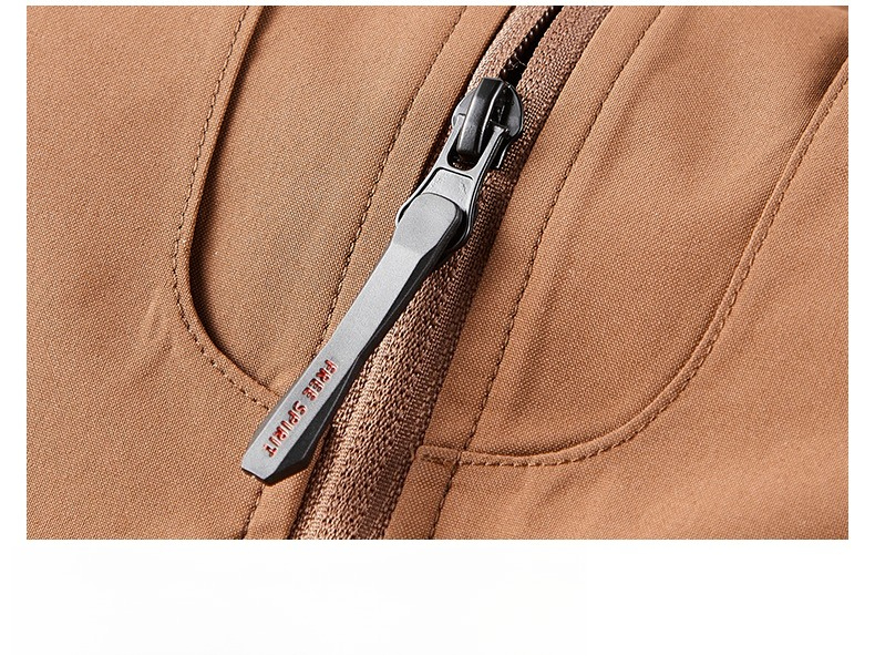 Jacket Fleece Thickened Casual Outdoor Hooded Large Size Jacket Men's Jacket Autumn_viptrois.com