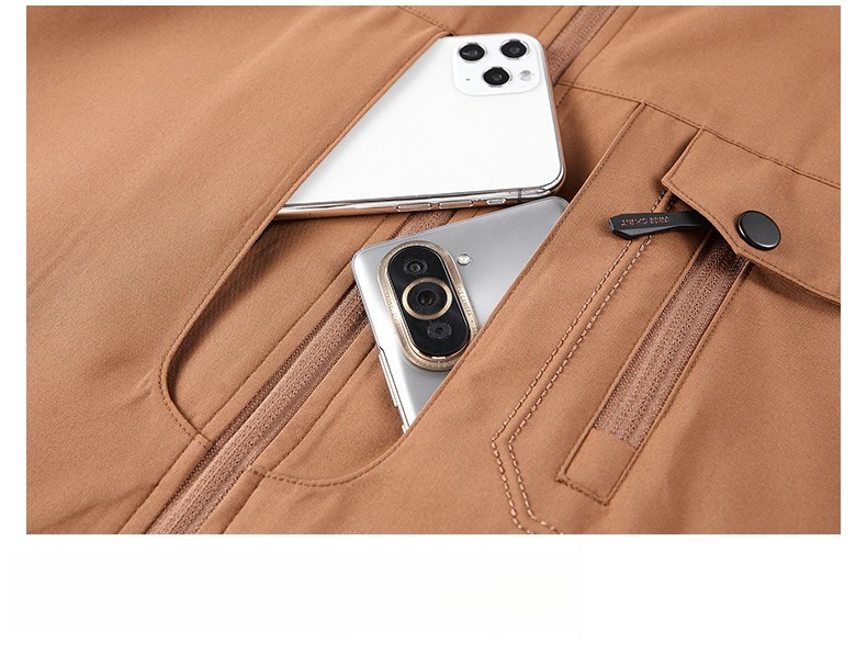 Jacket Fleece Thickened Casual Outdoor Hooded Large Size Jacket Men's Jacket Autumn_viptrois.com