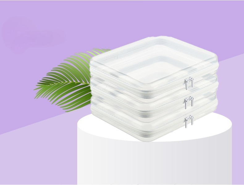 Transparente Aufbewahrungsbox für den Schreibtisch – geeignet für Kleidung, Kosmetik, Haushaltswaren und Reinigungsutensilien_voghion.com