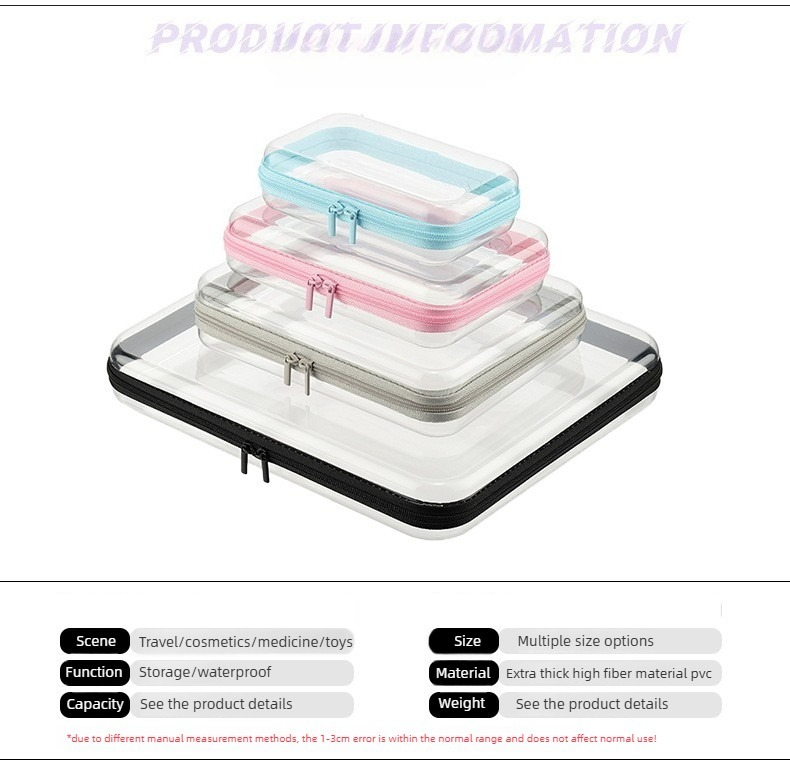 Transparente Aufbewahrungsbox für den Schreibtisch – geeignet für Kleidung, Kosmetik, Haushaltswaren und Reinigungsutensilien_voghion.com