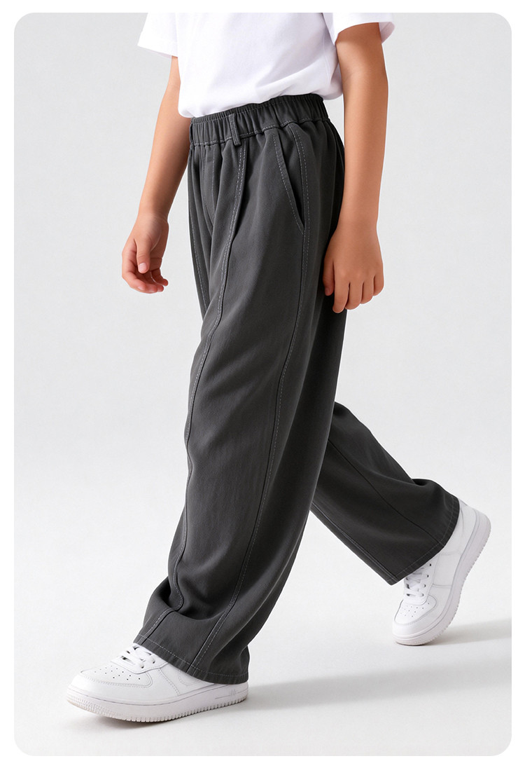 Boys Casual Trousers For Spring And Autumn Activewear_voghion.com