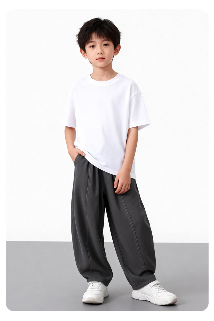 Boys Casual Trousers For Spring And Autumn Activewear_voghion.com