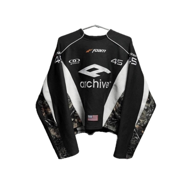Popular Hot-selling American Retro Functional Wind Street Racing Suit Hip-hop Men's Sweater Casual Loose High Street Locomotive Top_viptrois.com