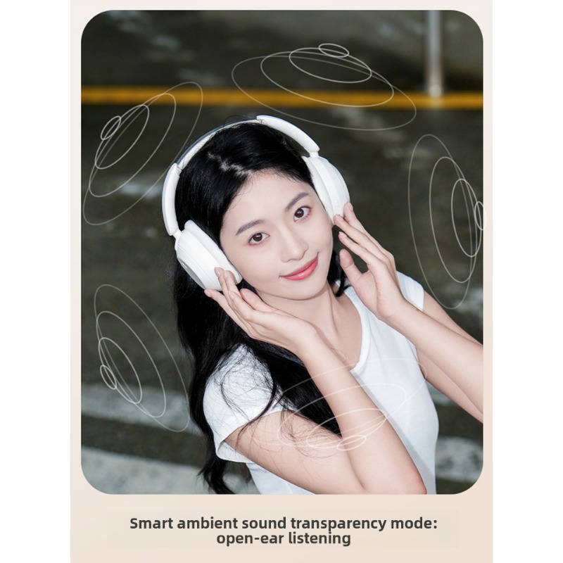 Ikf Active Noise Cancelling Bluetooth Kopfhörer Wireless Gaming Headset_voghion.com