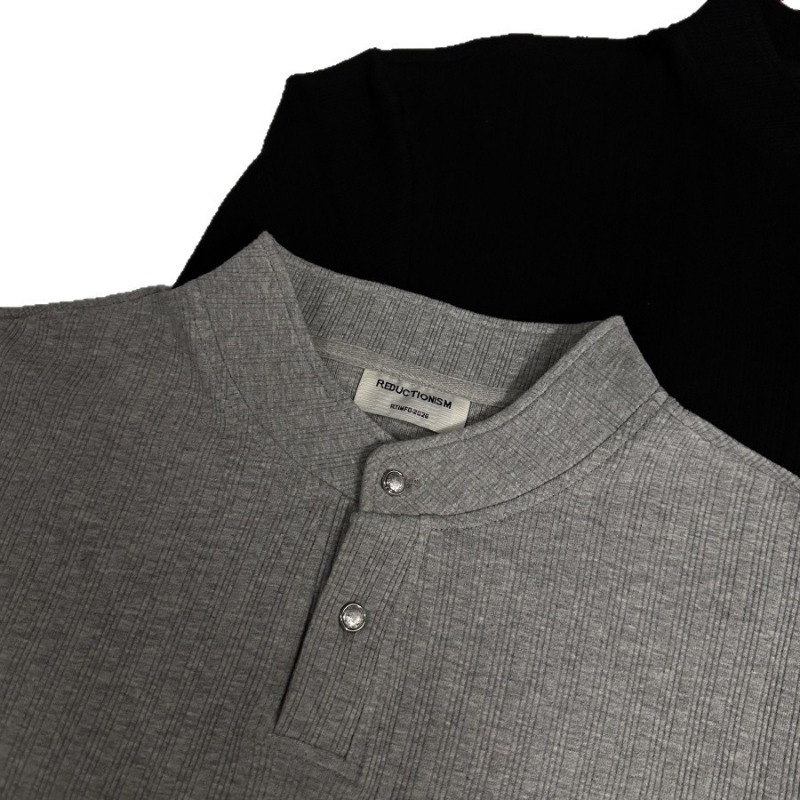 Pull Cleanfit Spar New Henry Collar Basic Old Money à manches longues et coupe carrée, idéal pour l'automne et l'hiver. Un best-seller !_voghion.com