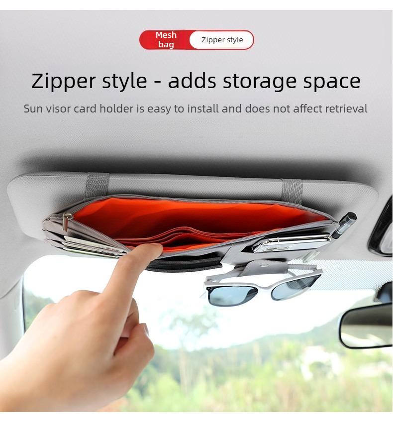 Sun visor storage box _05