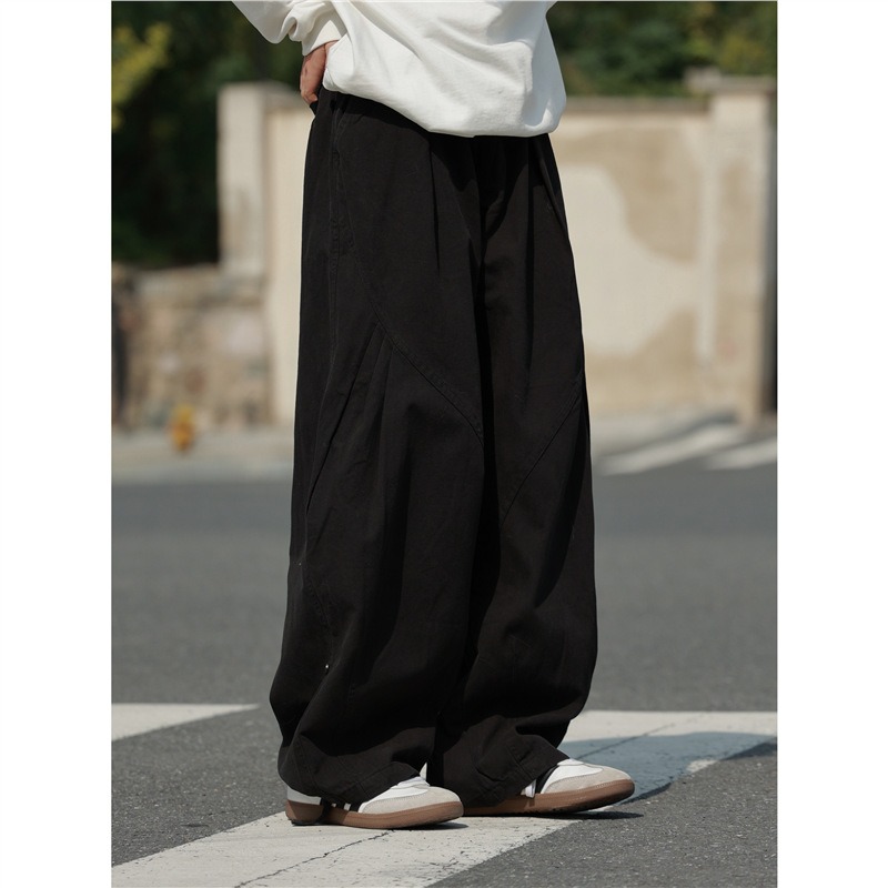 Japanische Retro Wide Leg Freizeithose Für Jungen Und Mädchen_voghion.com