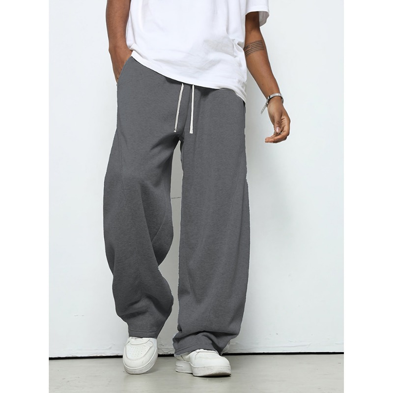 Popular Hot-selling American Casual Pants Men's Spring And Autumn 2026 New Straight Sweatpants Loose Wide-leg Long Pants_viptrois.com