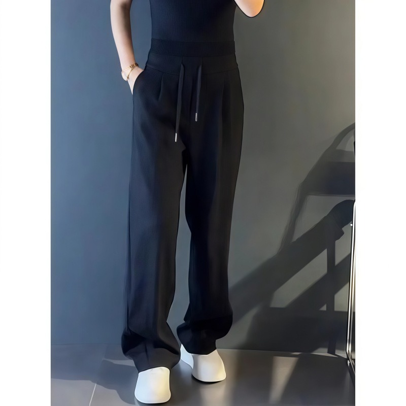 Pantaloni casual larghi da uomo - stile elegante e versatile_voghion.com