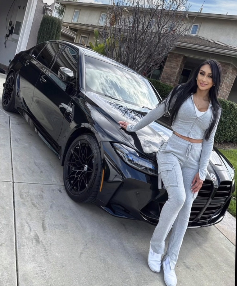 Women's Spring And Autumn Street Casual Long Sleeve Hooded Short Top Multi-Pocket Flared Pants Sports Suit_ecoleips.com