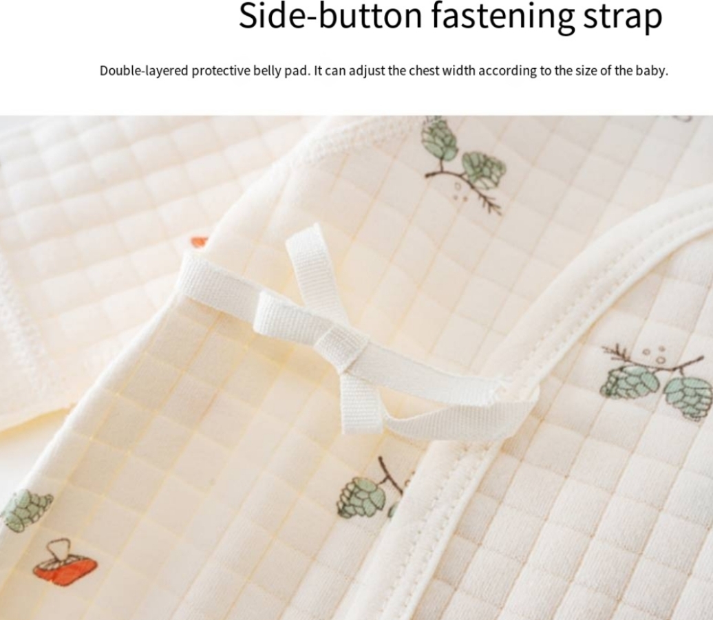 Baby onesie i bomull för nyfödda vår och höst_voghion.com