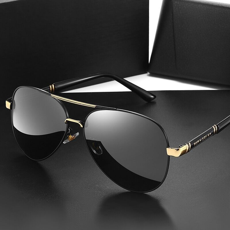 Upgrade The New Day And Night Color-changing Sunglasses For Men's Driving, Driver Glasses, Polarizing Glasses, Sunglasses, Fishing Glasses._voghion.com