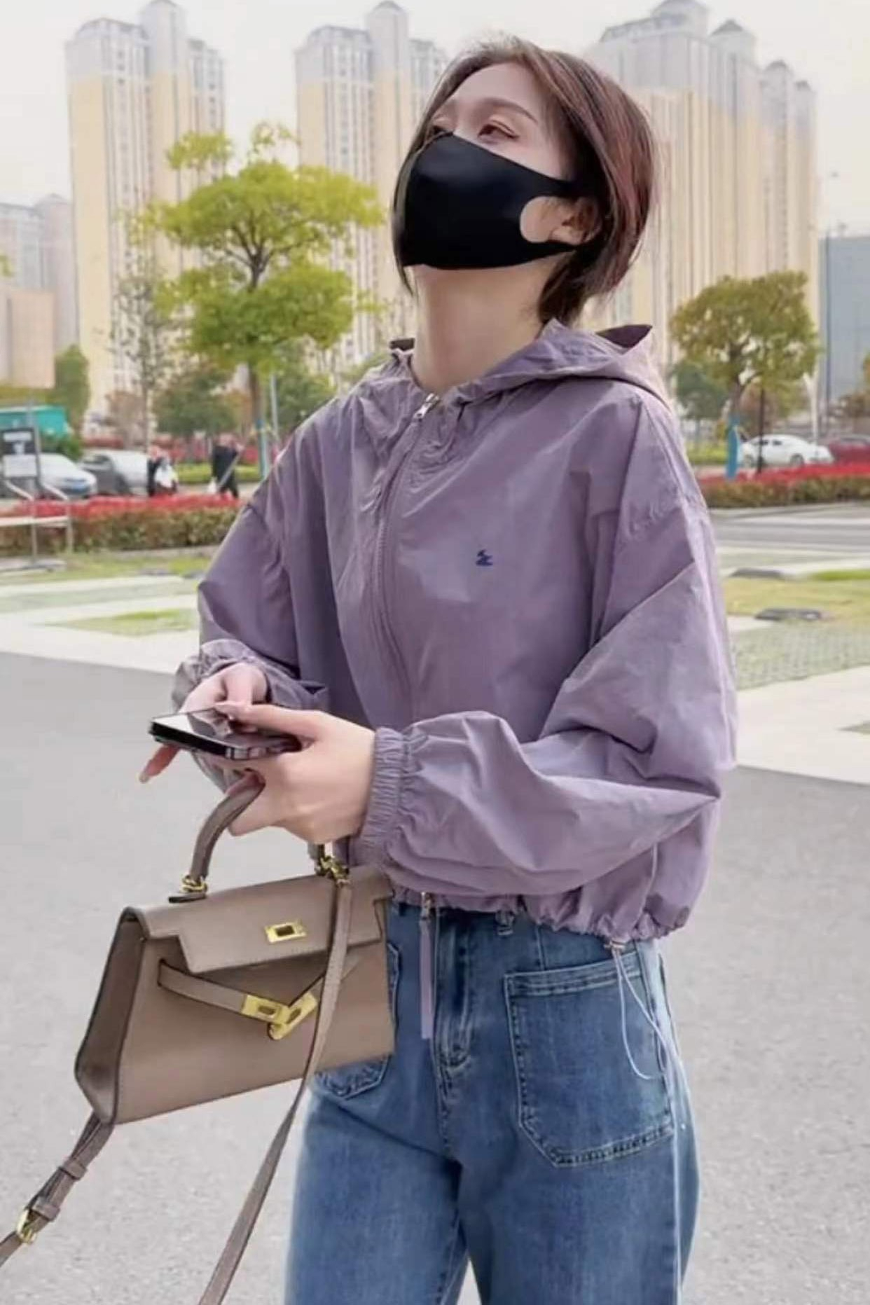 Women's Lightweight Summer Sunscreen Jacket Hooded Versatile Top_voghion.com