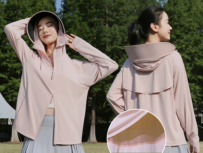 Sunscreen Clothes Women's Outer Wear Cardigan Blouse New Summer Season Tulle Sunscreen Jacket High Sense_ecoleips.com