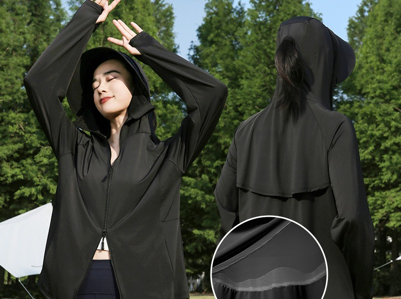 Sunscreen Clothes Women's Outer Wear Cardigan Blouse New Summer Season Tulle Sunscreen Jacket High Sense_ecoleips.com