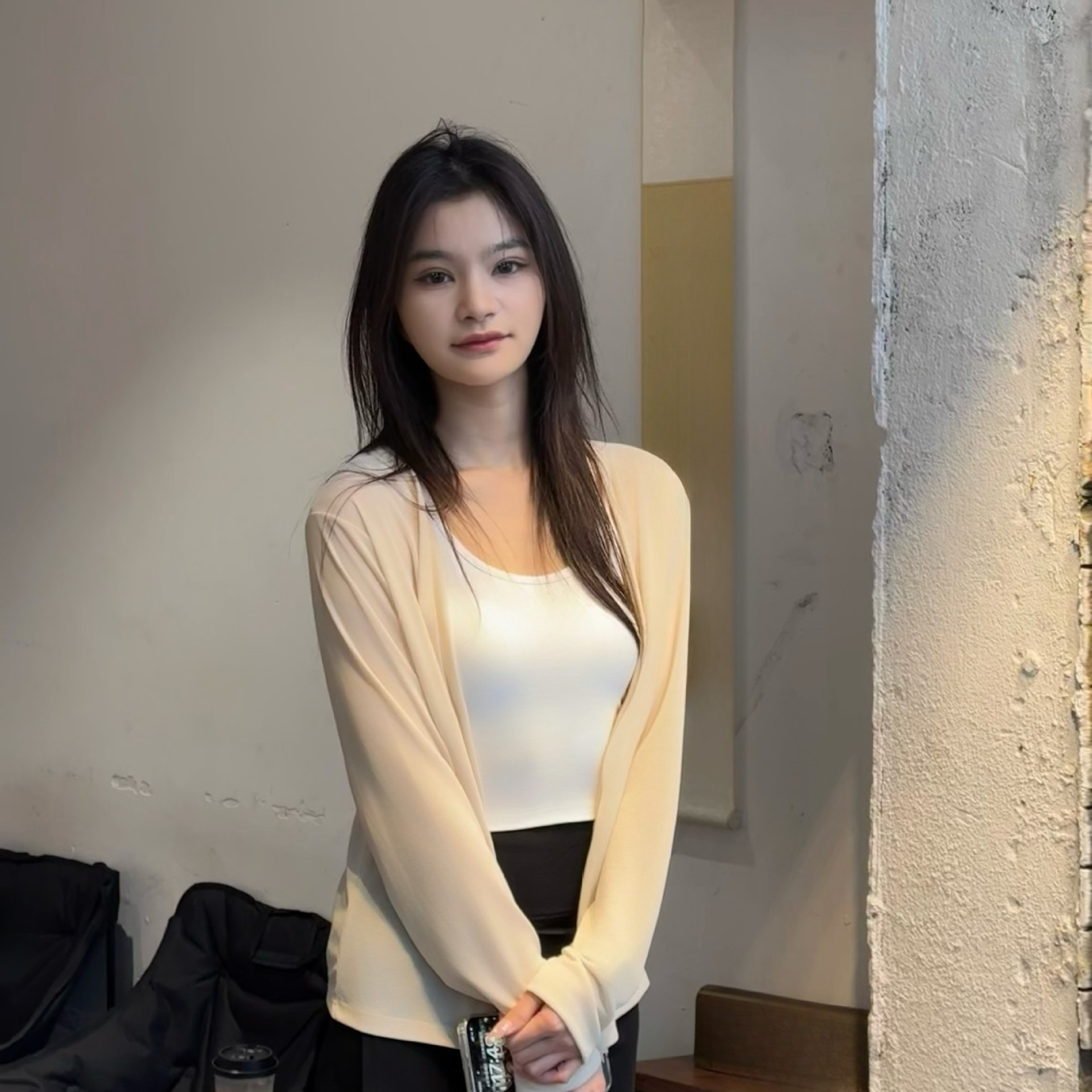Cardigan Women's 2026 Spring And Summer Sunscreen Jacket Thin Long Sleeve Top_ecoleips.com