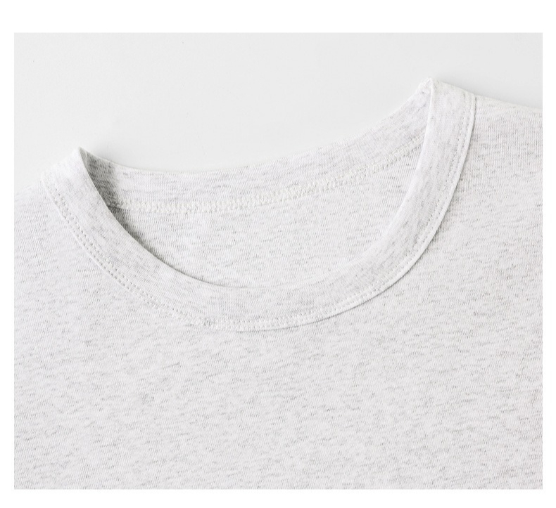 Front Shoulder Short Sleeve T-Shirt Women's Spring And Summer New Skinny Waist Slim Top Pure Casual Style Short_ecoleips.com