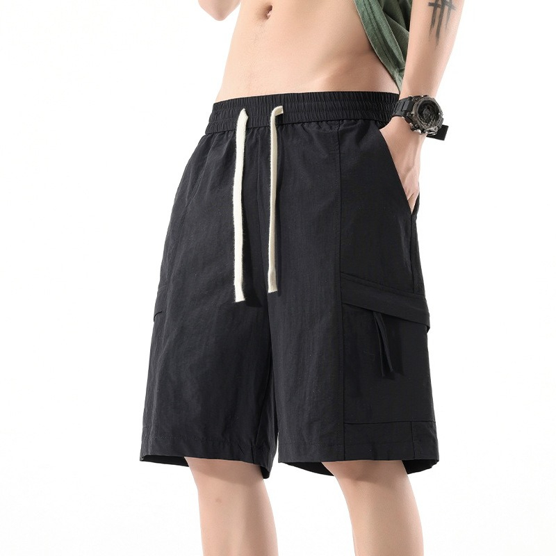 Men's Summer Cooling Tooling Shorts Straight Casual Quick-dry Pants_voghion.com