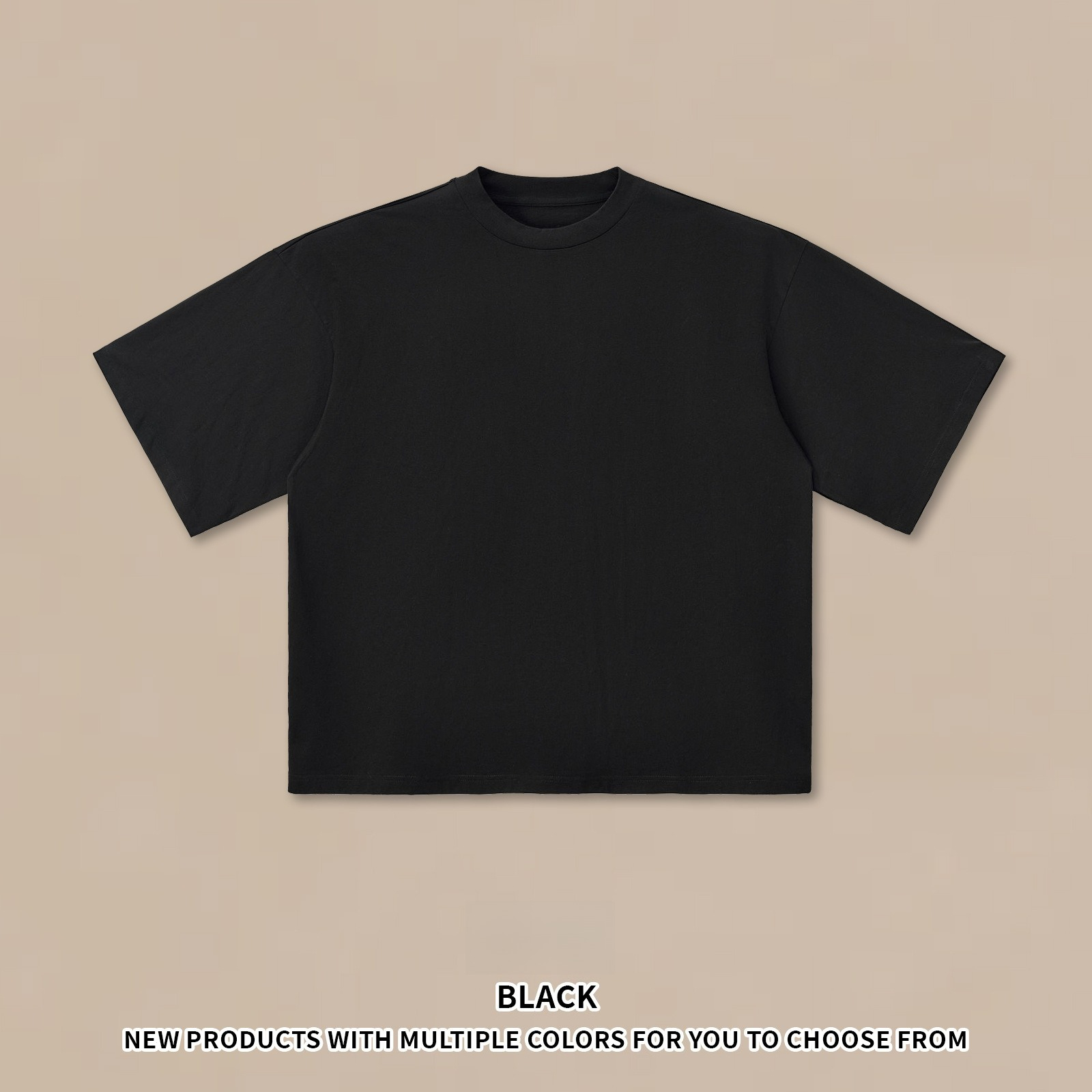Herren T-shirt Mit Weiter Passform Im Retro-stil Aus Baumwolle_voghion.com