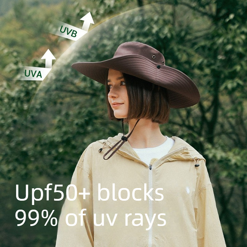 Cappello da sole anti-uv con tesa larga per uomo e donna_voghion.com