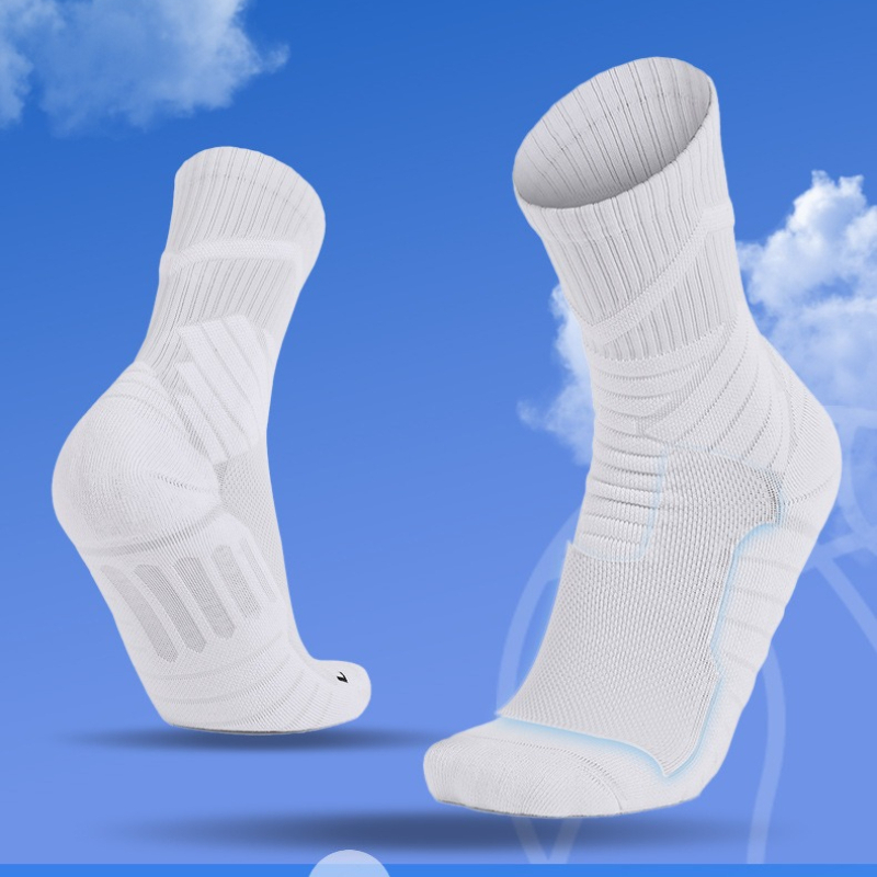 Calze da basket professionali in cotone unisex sportive crew_voghion.com